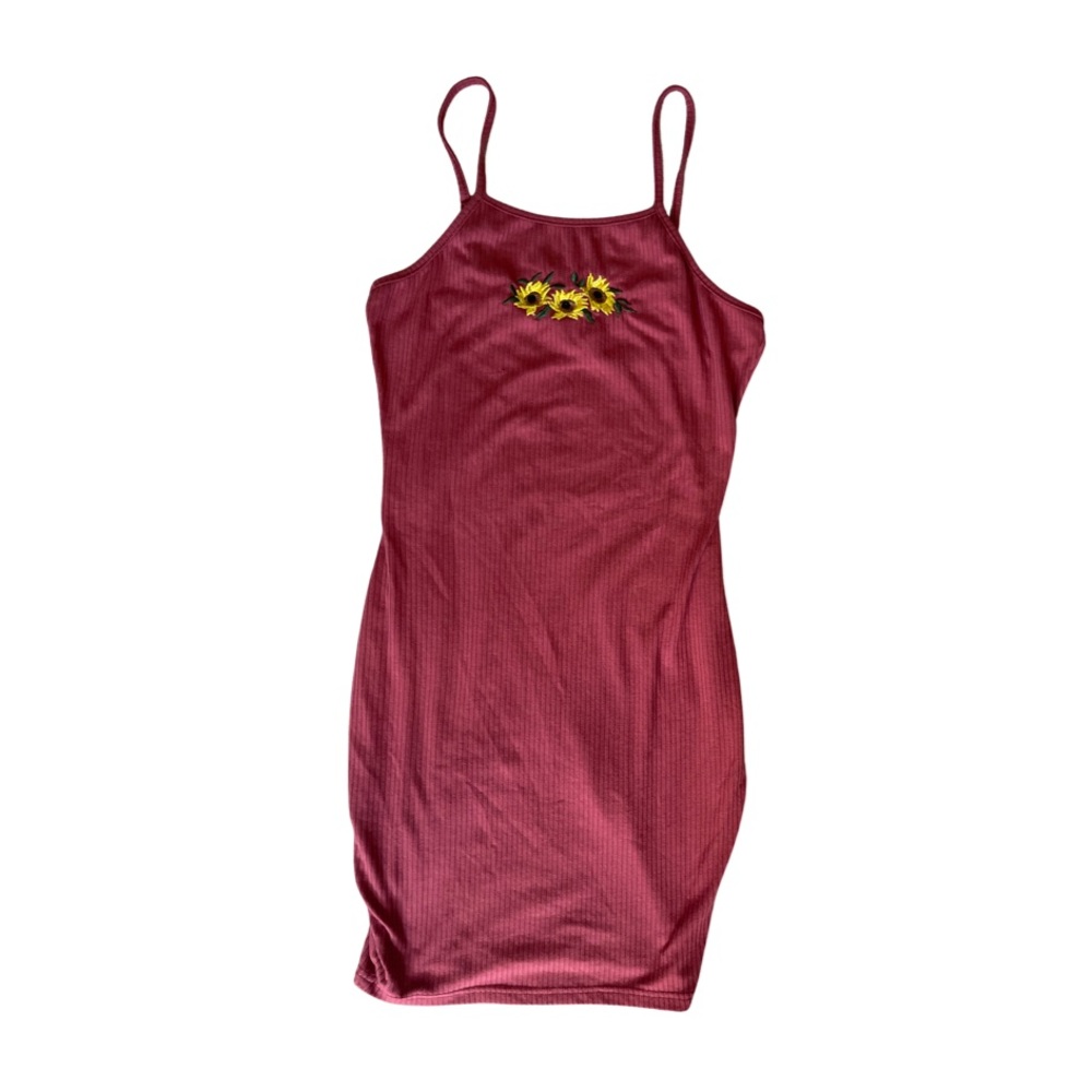 Flower mini dress